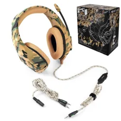 PS4 PC Ordinateur Xbox Un - casque camouflage - casque avec microphone